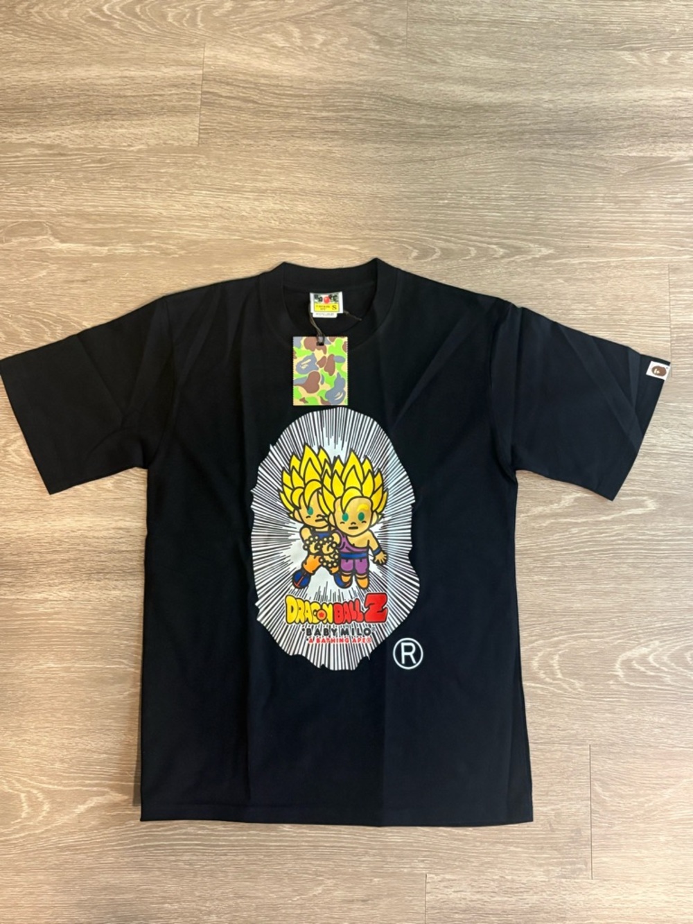A Bathing Ape (BAPE) Baby Milo x Dragon Ball Z Tee/Small